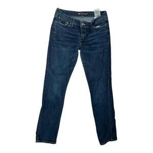 Levi's Demi Curve Jeans Womens 8 Blue Medium Wash Modern Rise Straight Denim